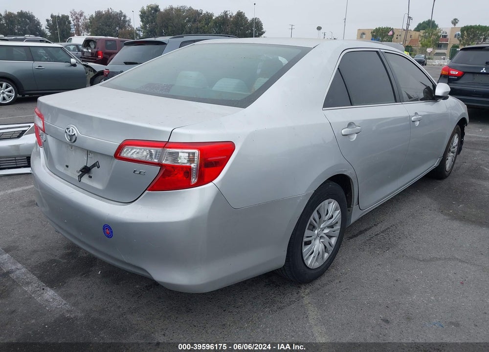2012 TOYOTA CAMRY LE VIN: 4T4BF1FK0CR197840