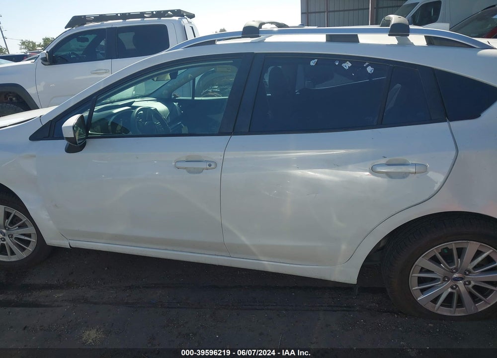 2017 SUBARU IMPREZA 2.0I PREMIUM VIN: 4S3GTAD67H3739046
