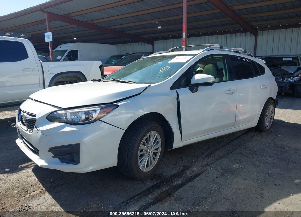 2017 SUBARU IMPREZA 2.0I PREMIUM VIN: 4S3GTAD67H3739046