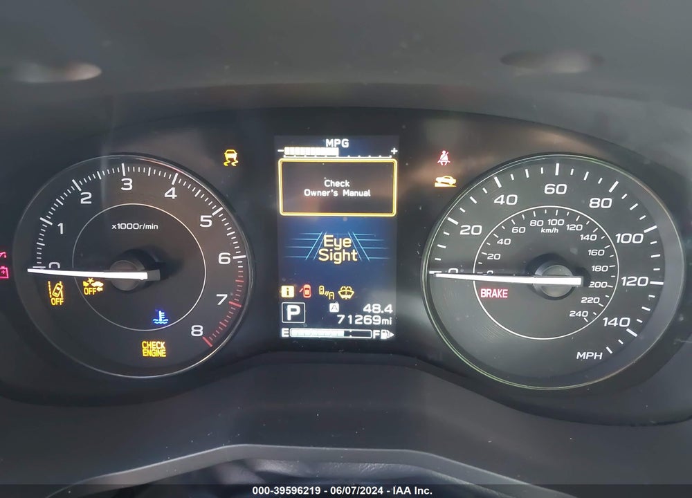 2017 SUBARU IMPREZA 2.0I PREMIUM VIN: 4S3GTAD67H3739046