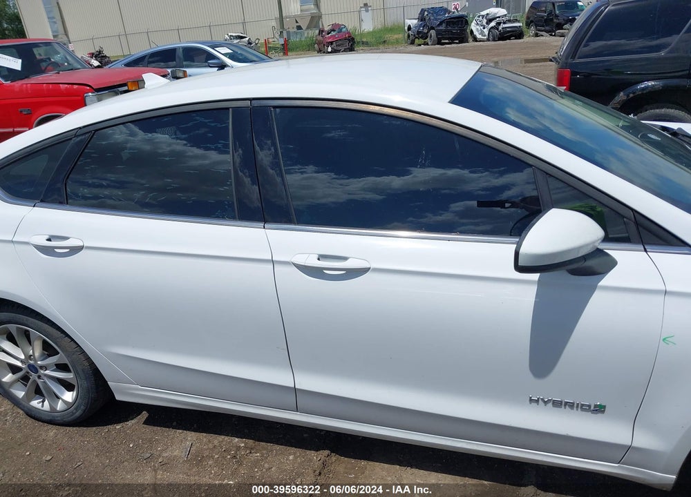 2019 FORD FUSION HYBRID SE VIN: 3FA6P0LU2KR205574