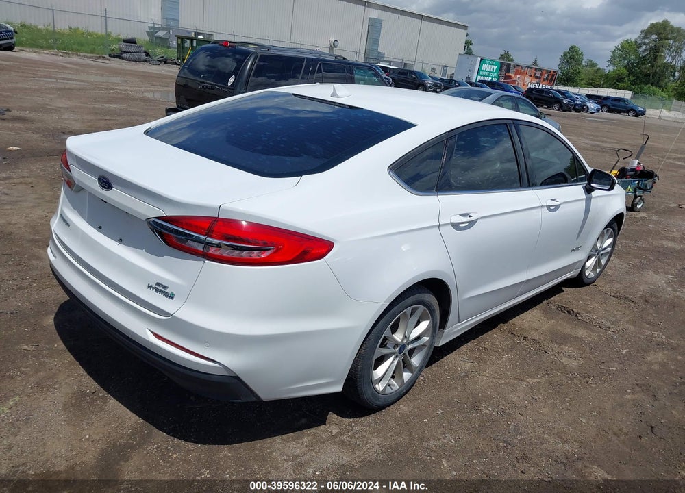 2019 FORD FUSION HYBRID SE VIN: 3FA6P0LU2KR205574