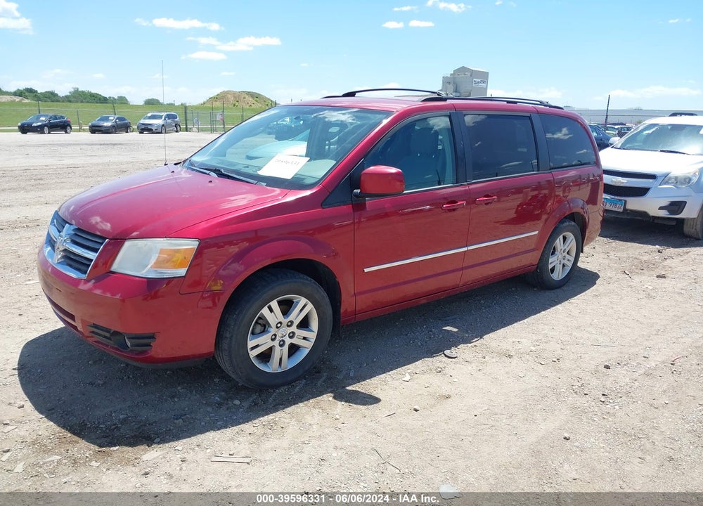 2010 DODGE GRAND CARAVAN CREW VIN: 2D4RN6DX1AR438426