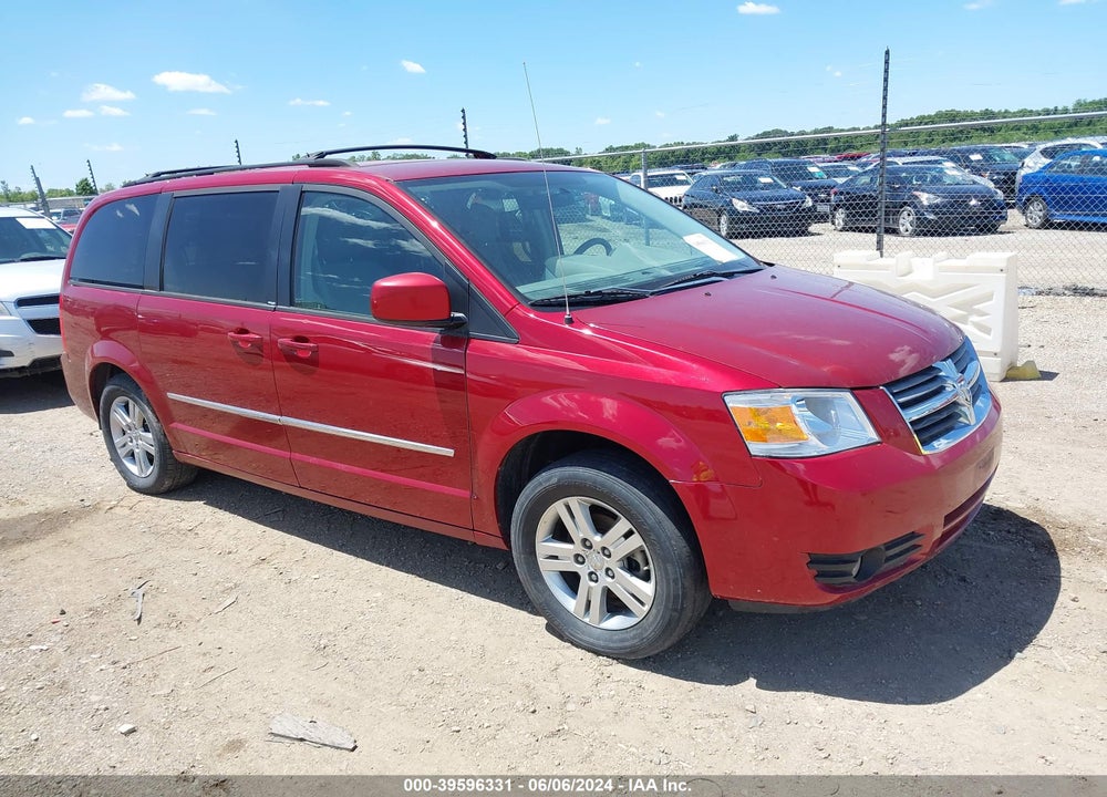 2010 DODGE GRAND CARAVAN CREW VIN: 2D4RN6DX1AR438426