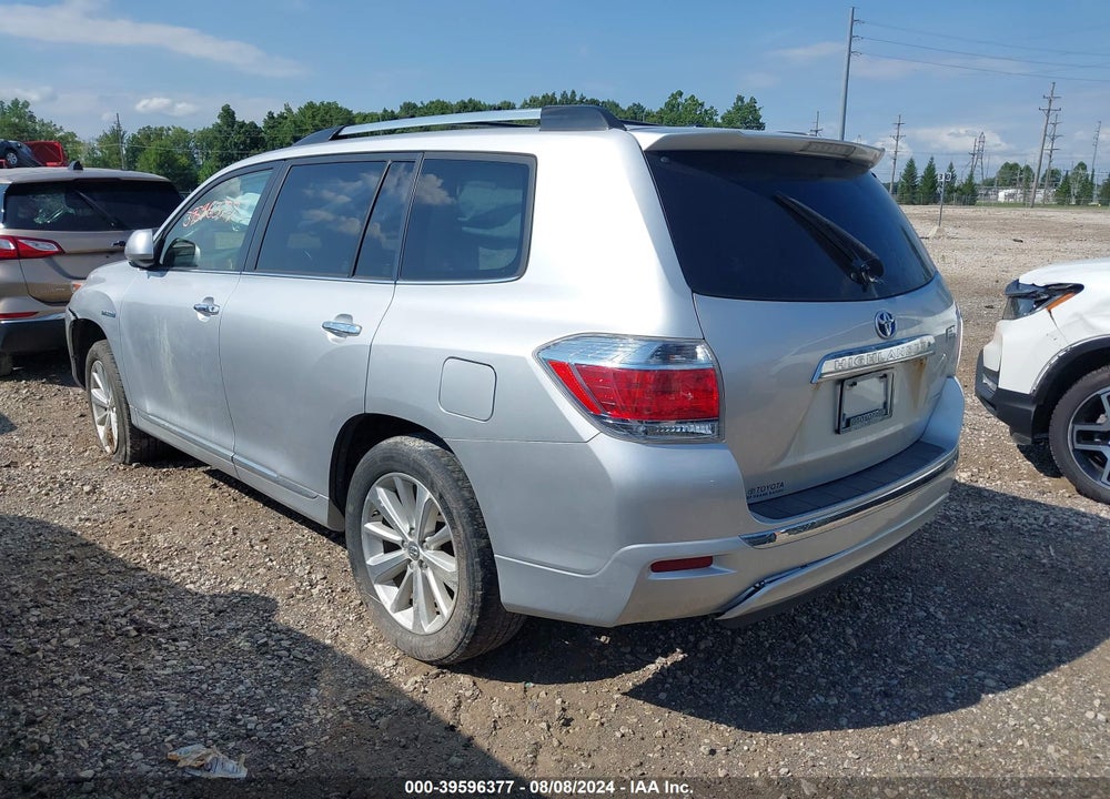 2013 TOYOTA HIGHLANDER HYBRID LIMITED V6 VIN: JTEDC3EH0D2016634