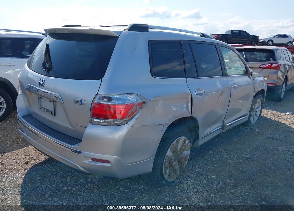 2013 TOYOTA HIGHLANDER HYBRID LIMITED V6 VIN: JTEDC3EH0D2016634