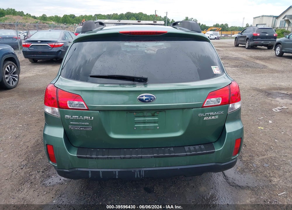 2011 SUBARU OUTBACK 2.5I PREMIUM VIN: 4S4BRBBC2B3316210