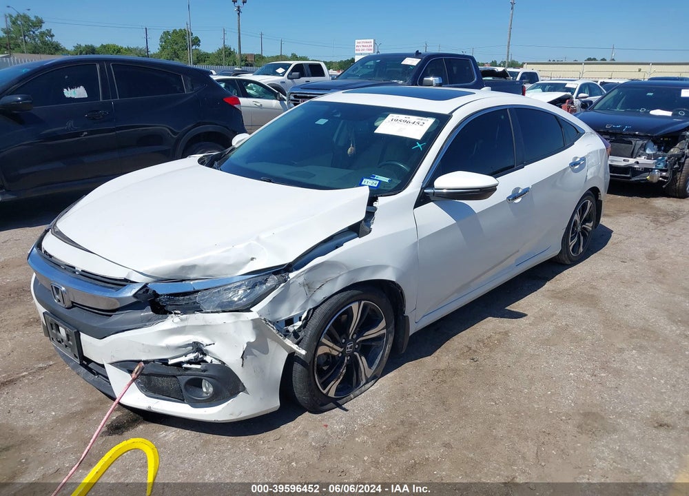 2016 HONDA CIVIC TOURING VIN: 19XFC1F92GE038375