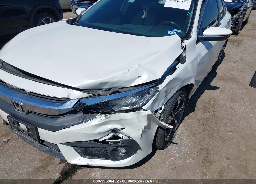 2016 HONDA CIVIC TOURING VIN: 19XFC1F92GE038375