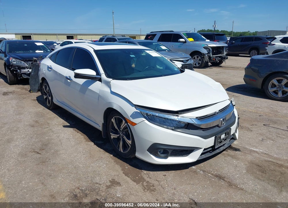 2016 HONDA CIVIC TOURING VIN: 19XFC1F92GE038375