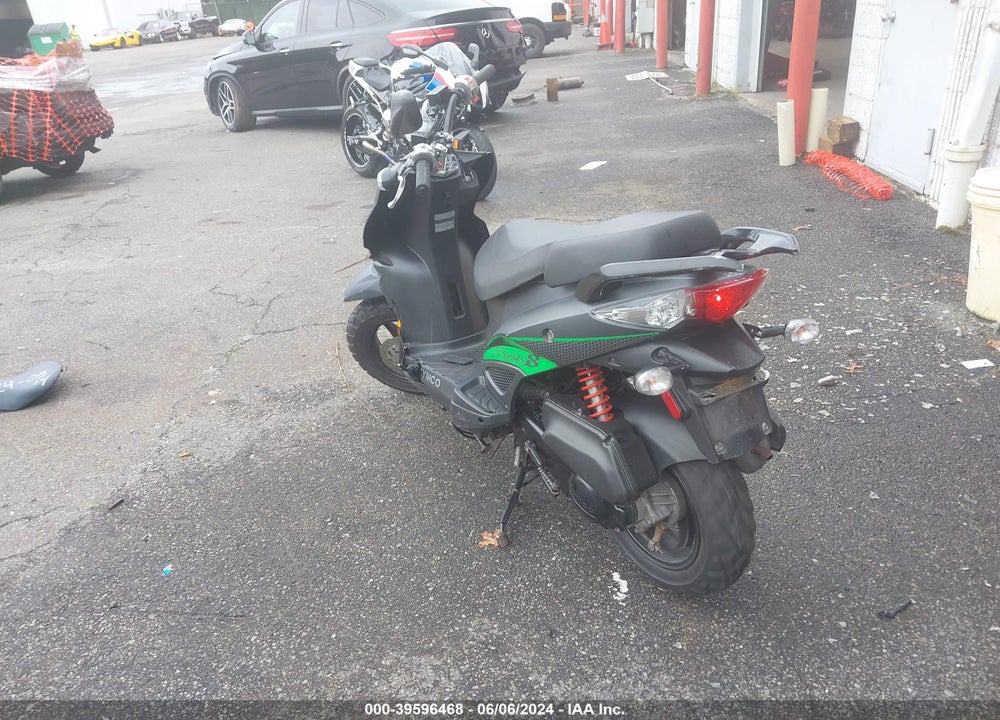 2021 KYMCO USA INC SUPER 8 50R/50X VIN: LC2U2A02XMC200467