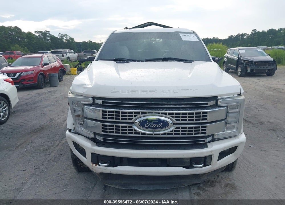 2017 FORD F-250 PLATINUM VIN: 1FT7W2BT6HEE53392