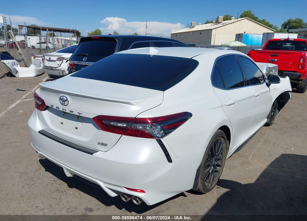 2022 TOYOTA CAMRY XSE VIN: 4T1K61AK4NU036153