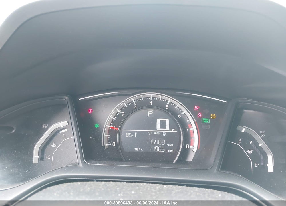 2016 HONDA CIVIC LX VIN: 19XFC2F54GE207184