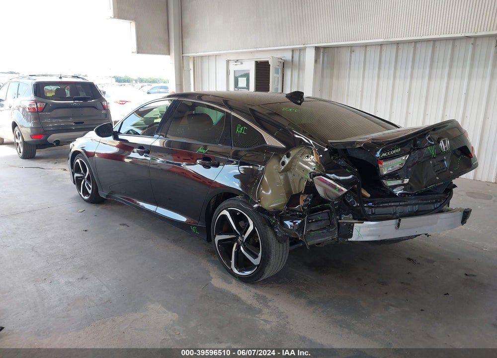 2022 HONDA ACCORD SPORT VIN: 1HGCV1F31NA049278