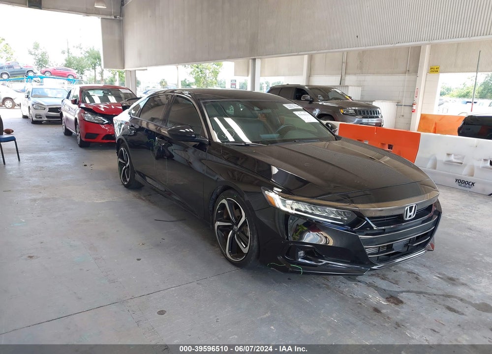 2022 HONDA ACCORD SPORT VIN: 1HGCV1F31NA049278