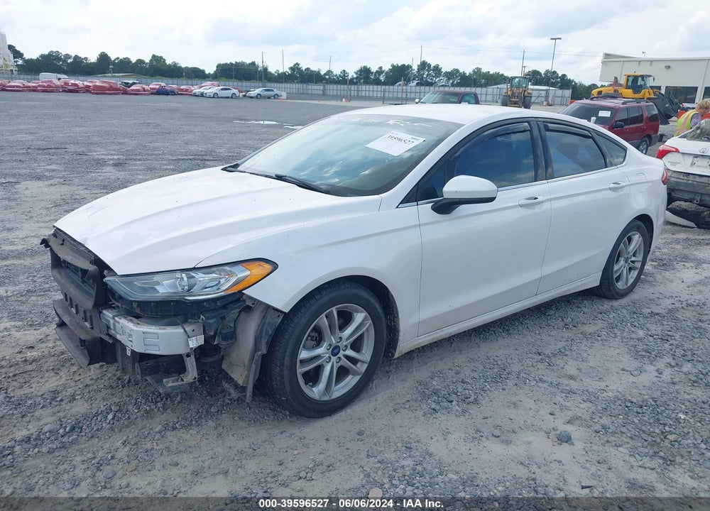 2018 FORD FUSION SE VIN: 3FA6P0HD9JR160155