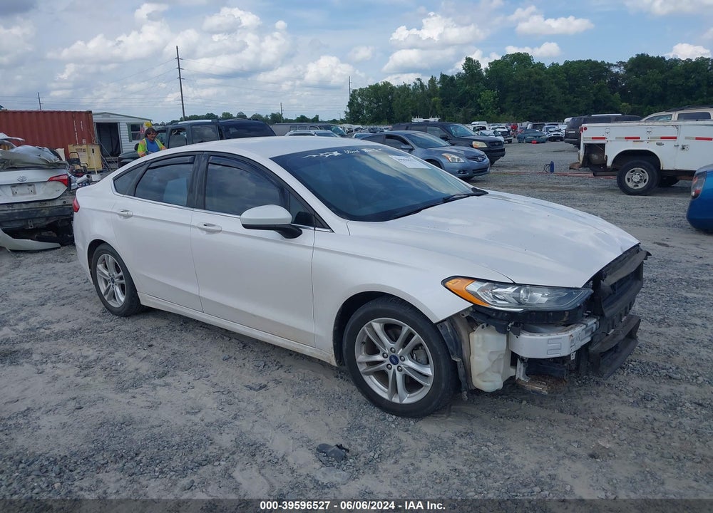 2018 FORD FUSION SE VIN: 3FA6P0HD9JR160155