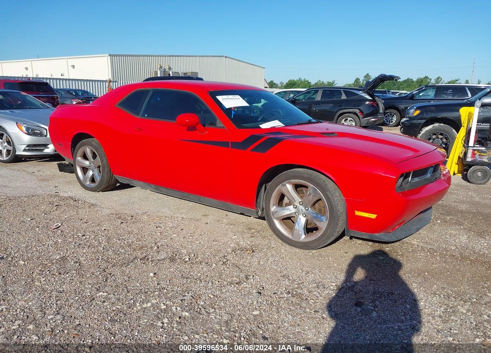 2014 DODGE CHALLENGER SXT VIN: 2C3CDYAG8EH204046