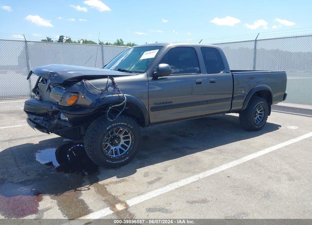 2002 TOYOTA TUNDRA SR5 V8 VIN: 5TBRT34142S313080