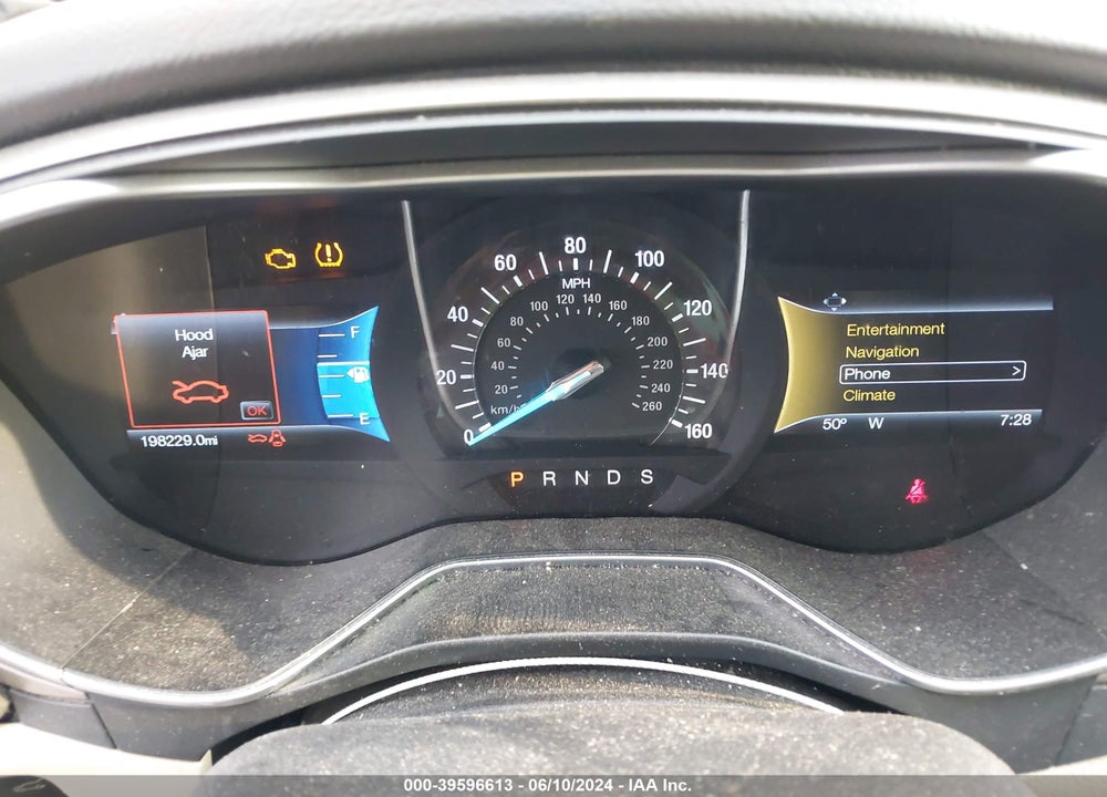 2016 FORD FUSION SE VIN: 3FA6P0HD2GR382805