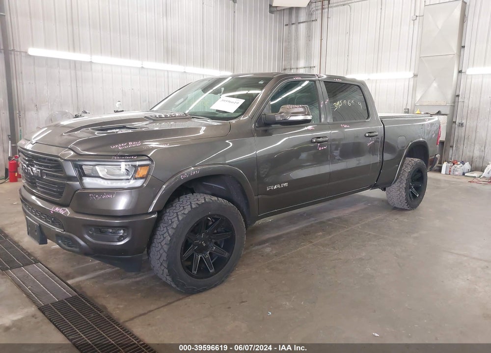 2020 RAM 1500 LAIE  4X4 6'4 BOX VIN: 1C6SRFRT6LN192442