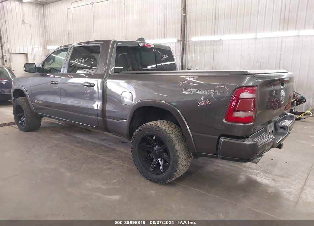 2020 RAM 1500 LAIE  4X4 6'4 BOX VIN: 1C6SRFRT6LN192442