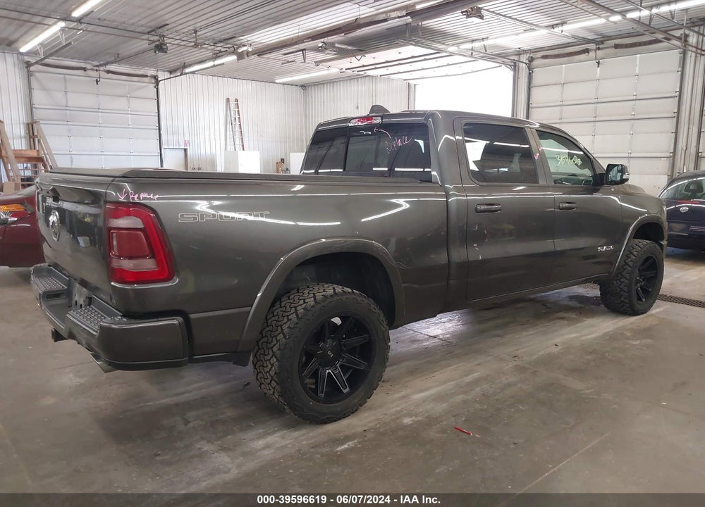 2020 RAM 1500 LAIE  4X4 6'4 BOX VIN: 1C6SRFRT6LN192442