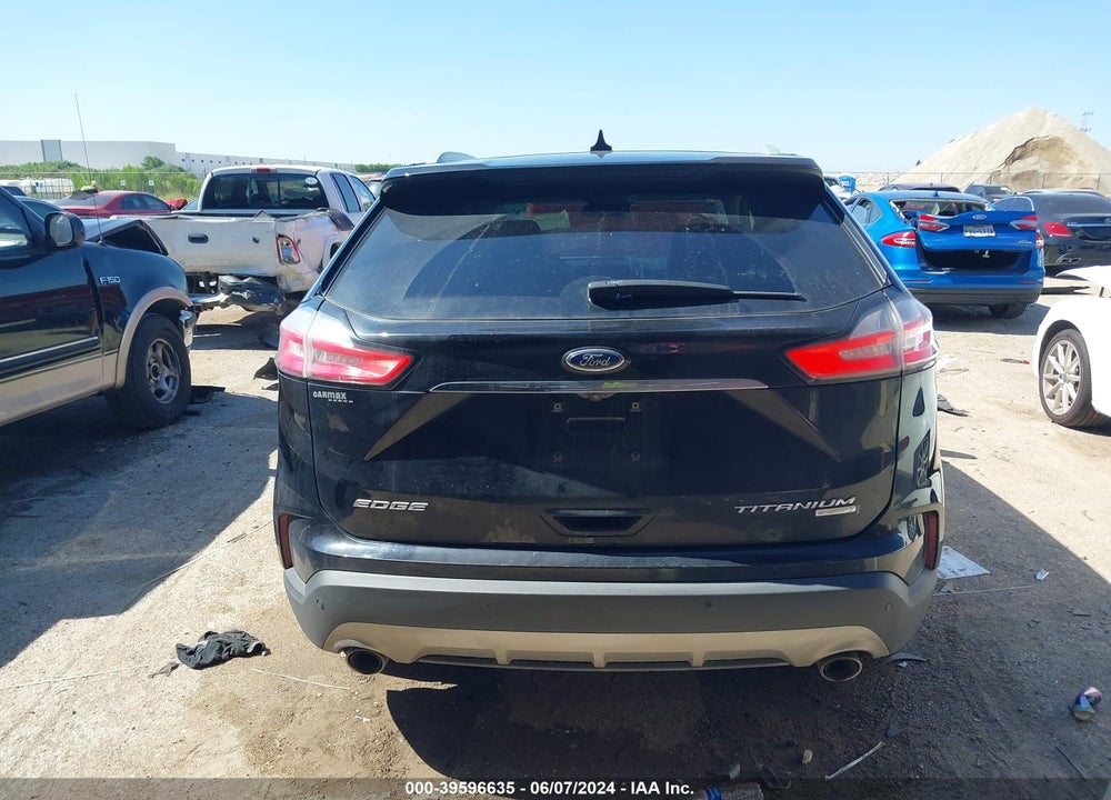 2020 FORD EDGE TITANIUM VIN: 2FMPK3K92LBA55781
