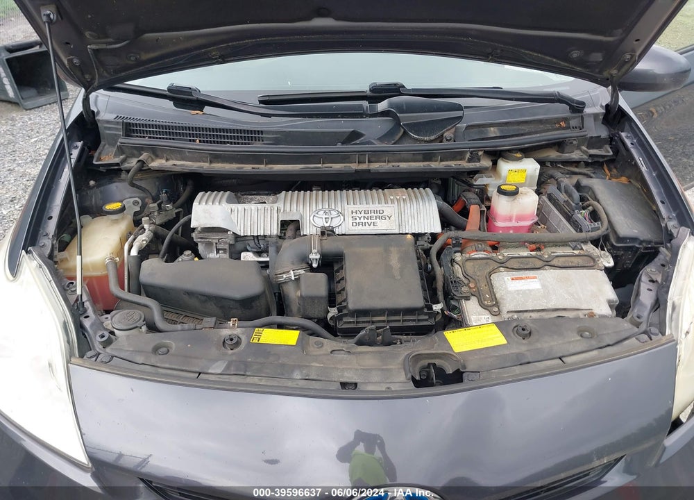 2012 TOYOTA PRIUS THREE VIN: JTDKN3DU9C5459513