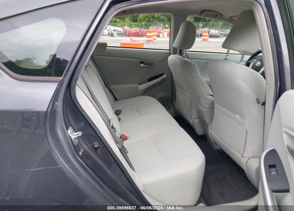 2012 TOYOTA PRIUS THREE VIN: JTDKN3DU9C5459513
