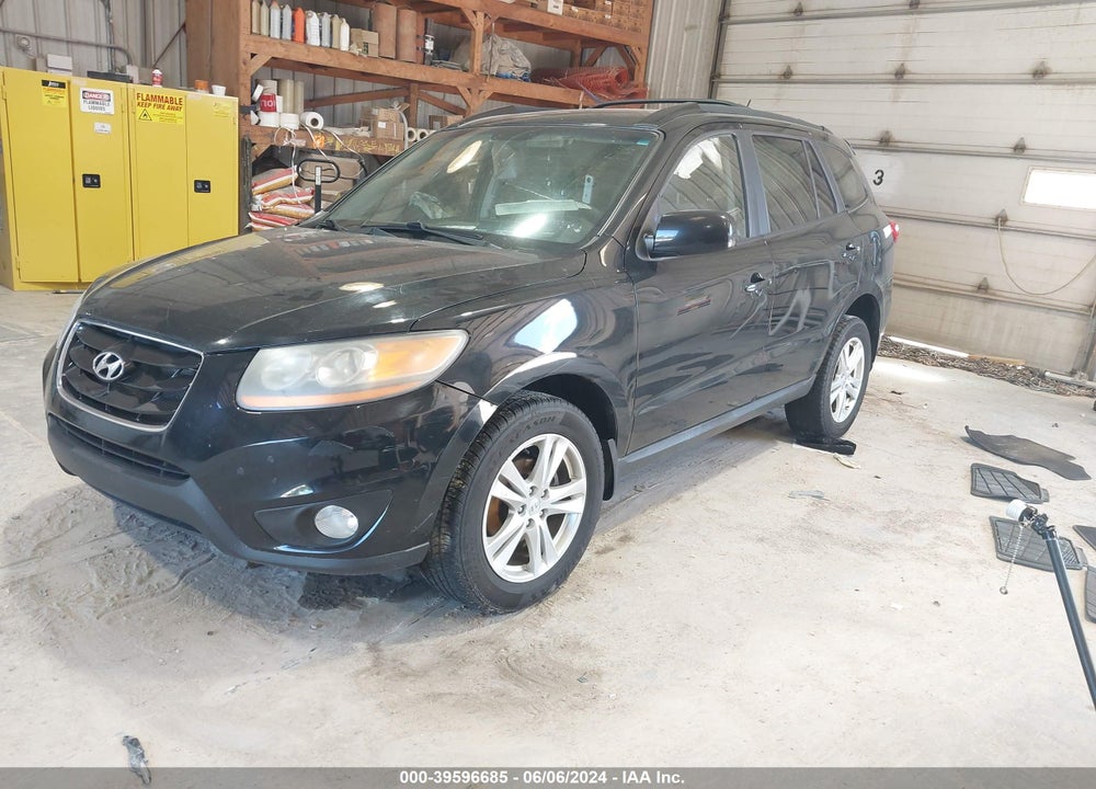 2010 HYUNDAI SANTA FE SE VIN: 5NMSHDAG8AH371364