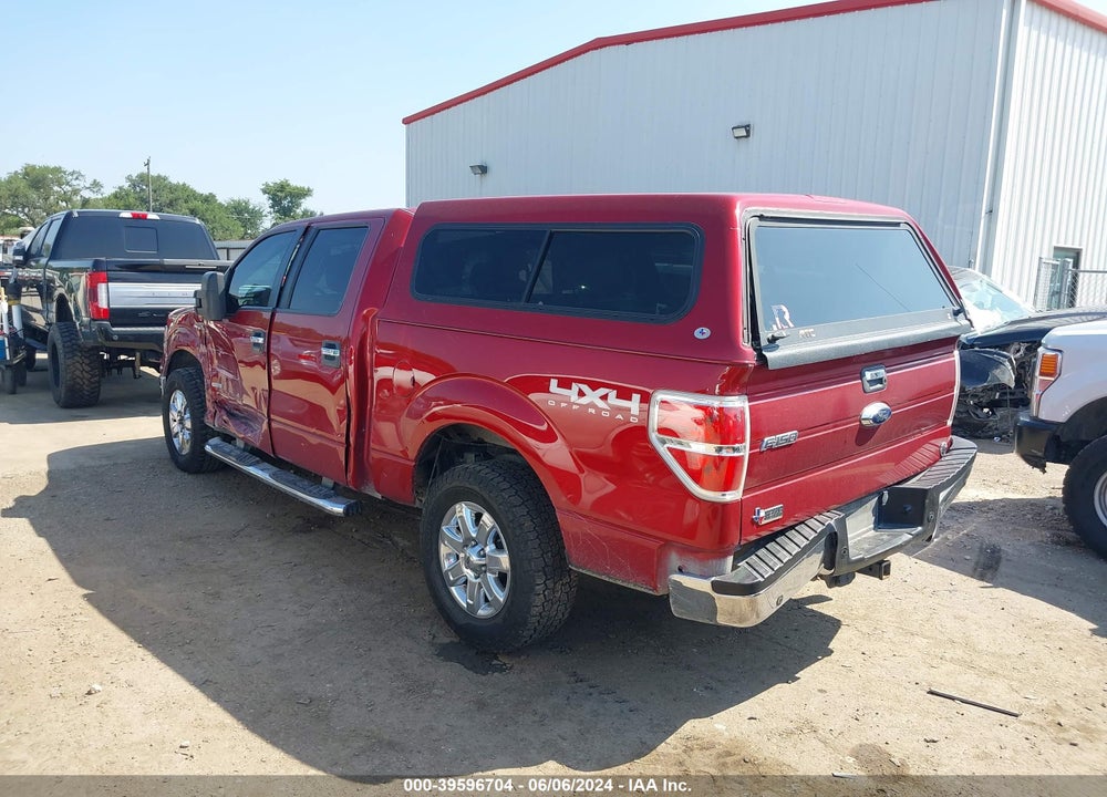 2013 FORD F-150 XLT VIN: 1FTFW1ETXDKG48523
