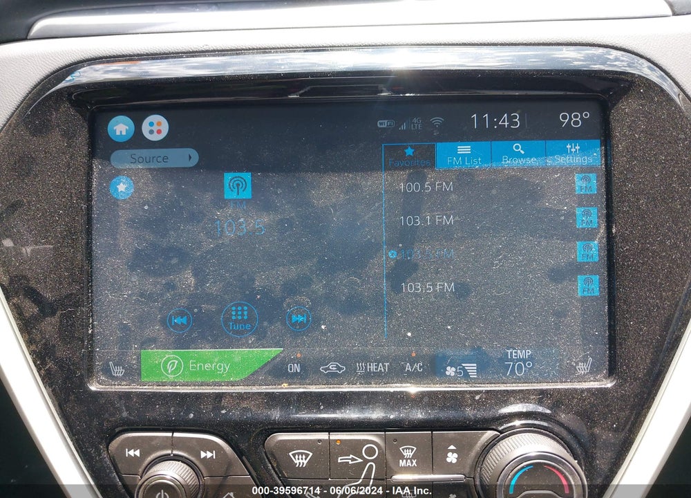 2021 CHEVROLET BOLT EV FWD LT VIN: 1G1FY6S08M4110188