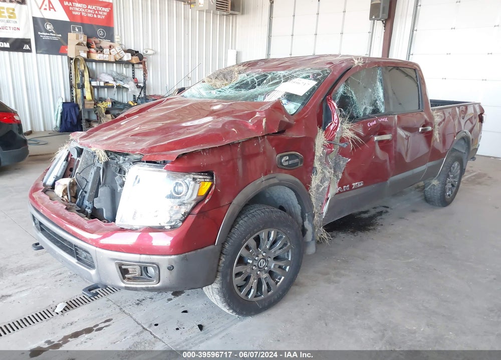 2017 NISSAN TITAN XD PLATINUM RESERVE DIESEL VIN: 1N6BA1F45HN563370