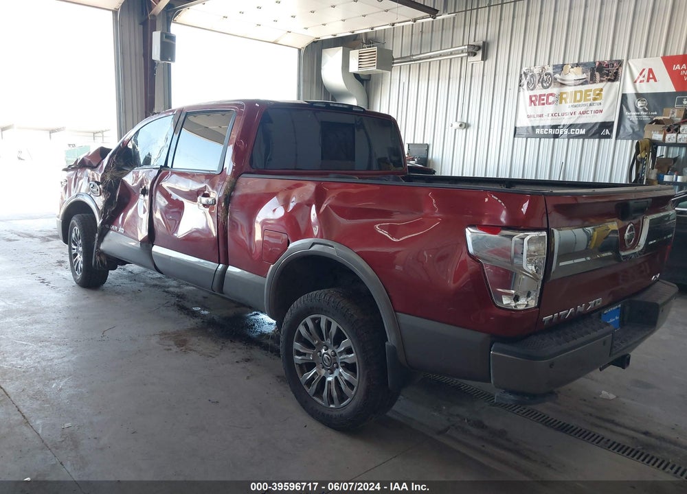 2017 NISSAN TITAN XD PLATINUM RESERVE DIESEL VIN: 1N6BA1F45HN563370