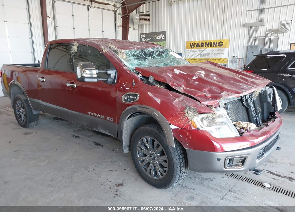2017 NISSAN TITAN XD PLATINUM RESERVE DIESEL VIN: 1N6BA1F45HN563370