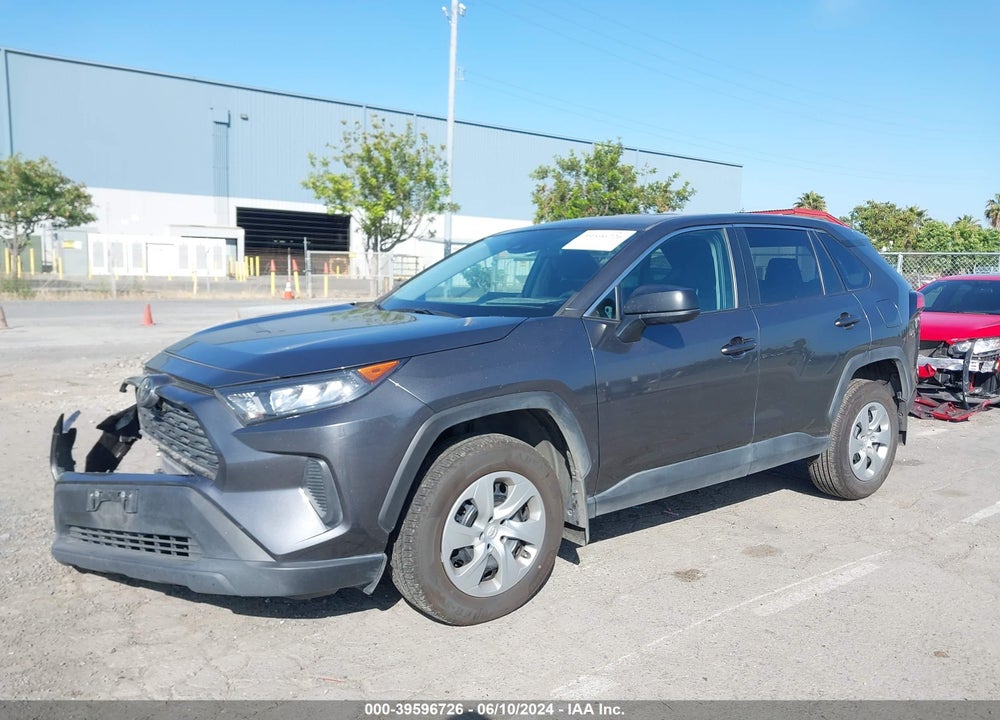 2022 TOYOTA RAV4 LE VIN: 2T3F1RFV8NC257393