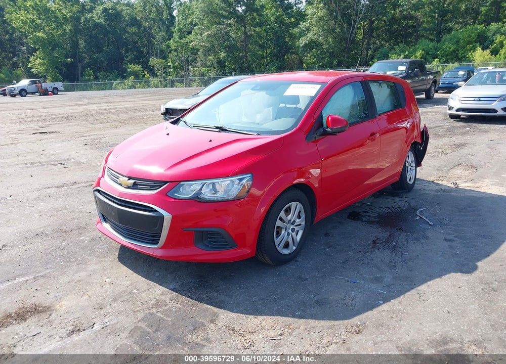 2020 CHEVROLET SONIC FWD  1FL 5-DOOR VIN: 1G1JG6SB4L4124313