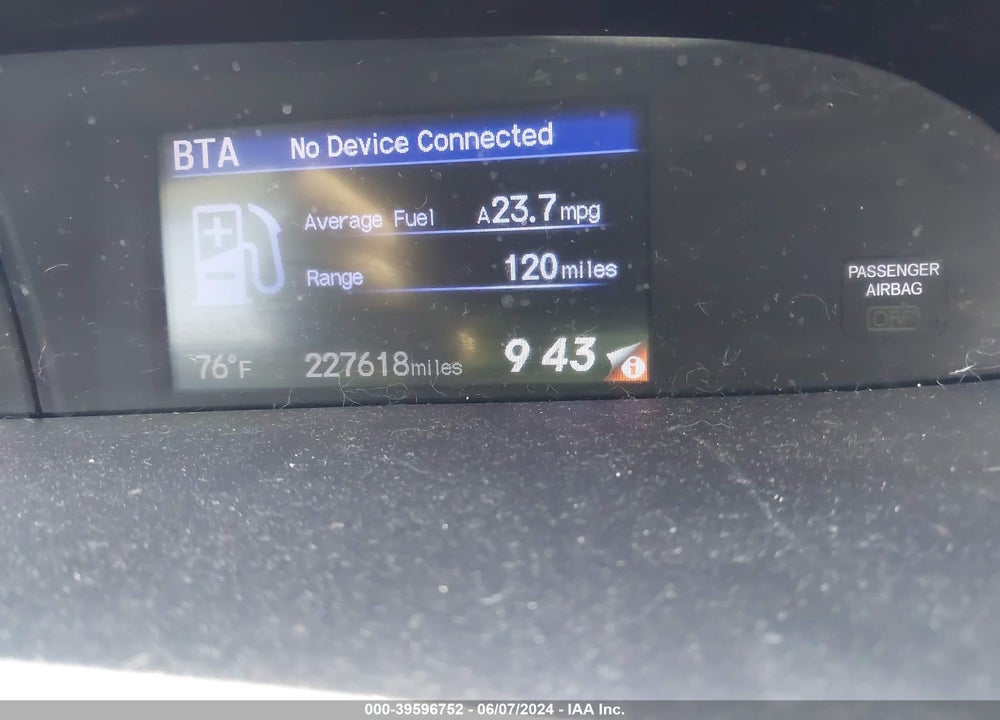2013 HONDA CIVIC LX VIN: 2HGFG3B56DH504376
