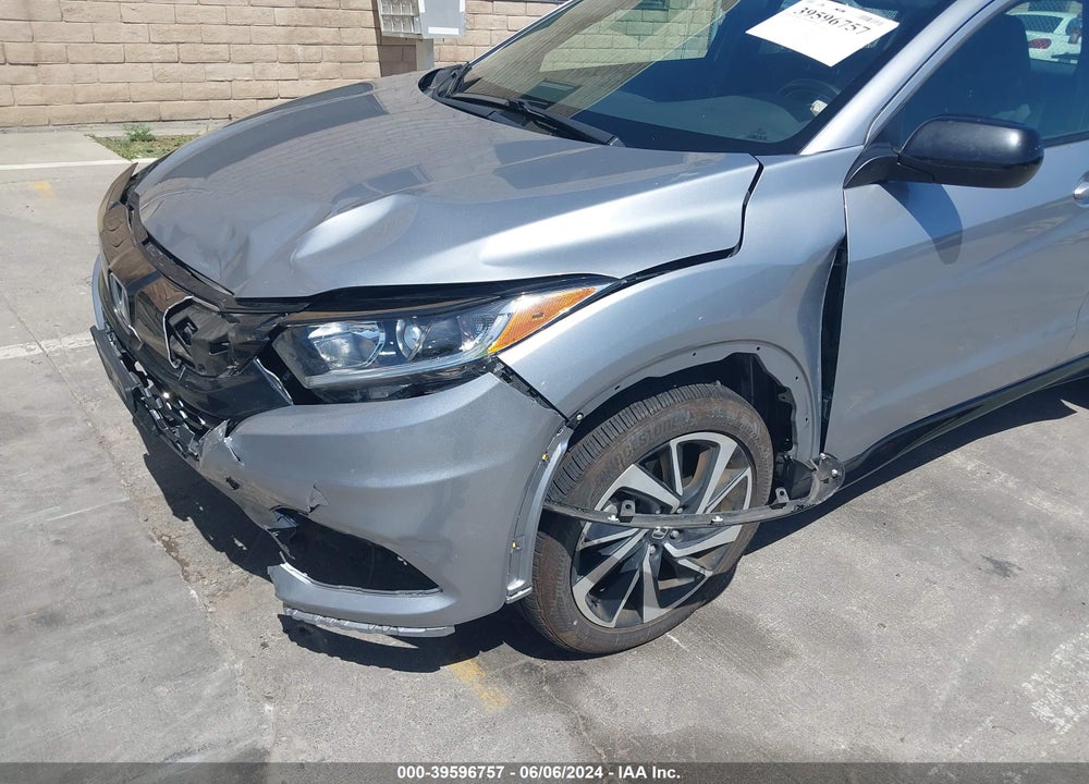 2019 HONDA HR-V SPORT VIN: 3CZRU6H13KG725743