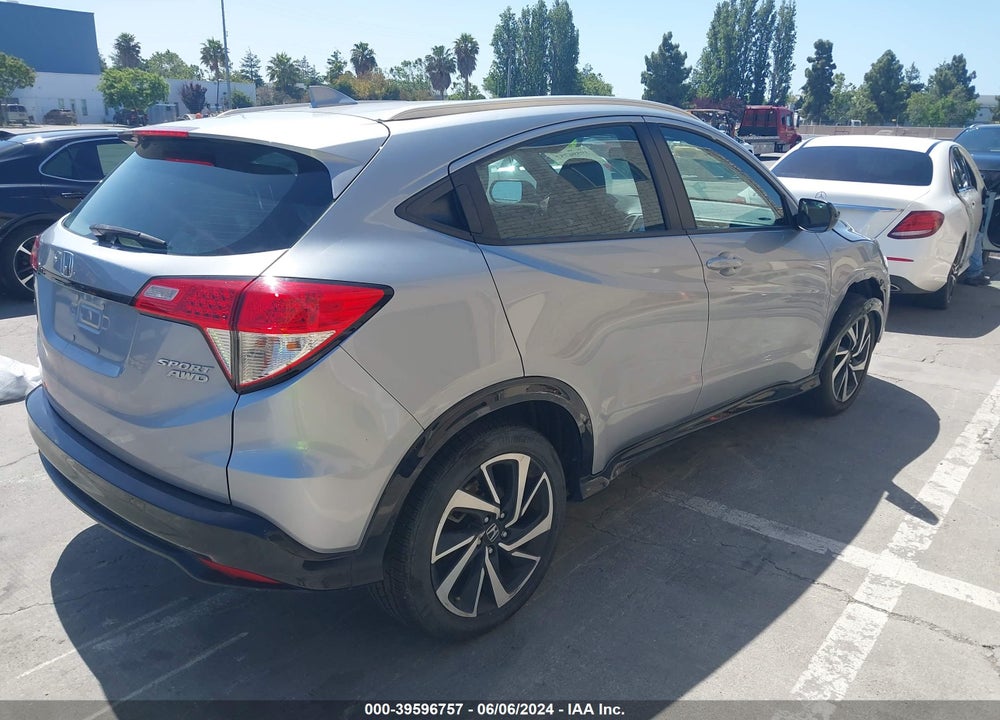 2019 HONDA HR-V SPORT VIN: 3CZRU6H13KG725743