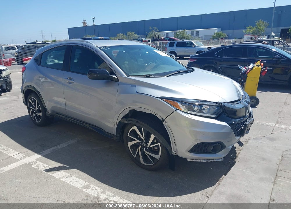 2019 HONDA HR-V SPORT VIN: 3CZRU6H13KG725743