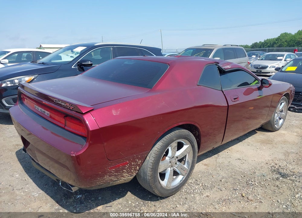 2009 DODGE CHALLENGER R/T VIN: 2B3LJ54T29H572158