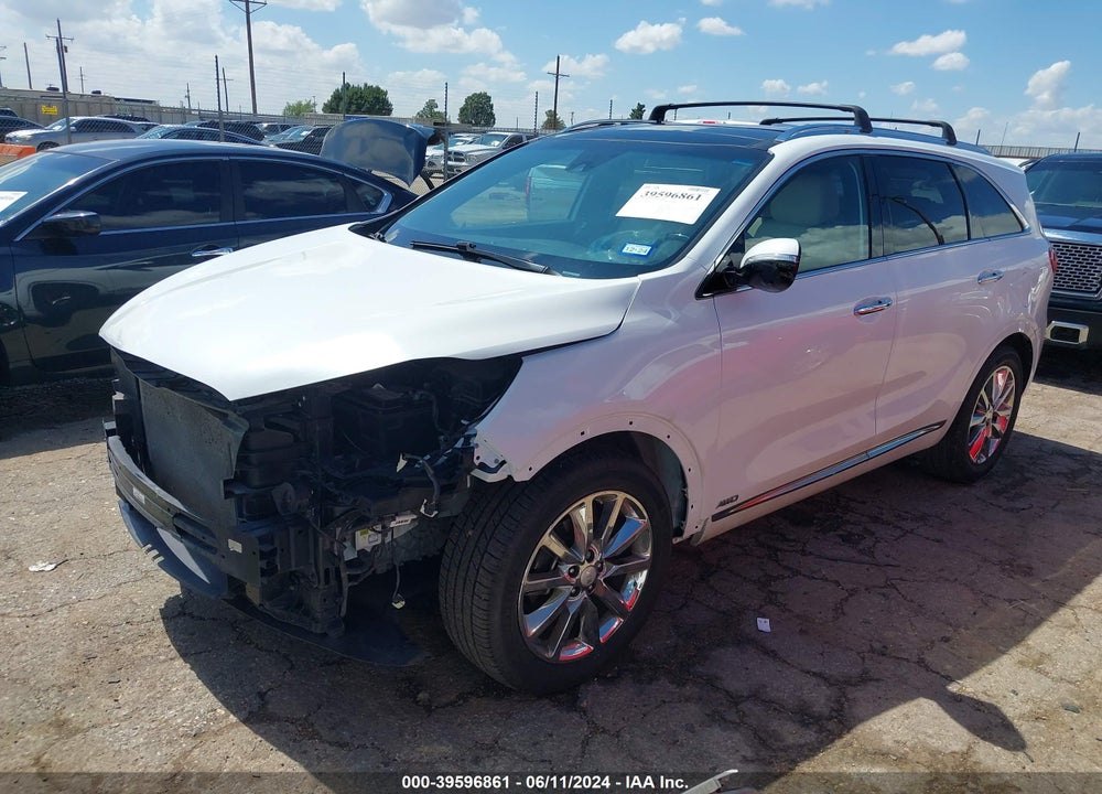 2016 KIA SORENTO 3.3L SXL VIN: 5XYPKDA57GG141209