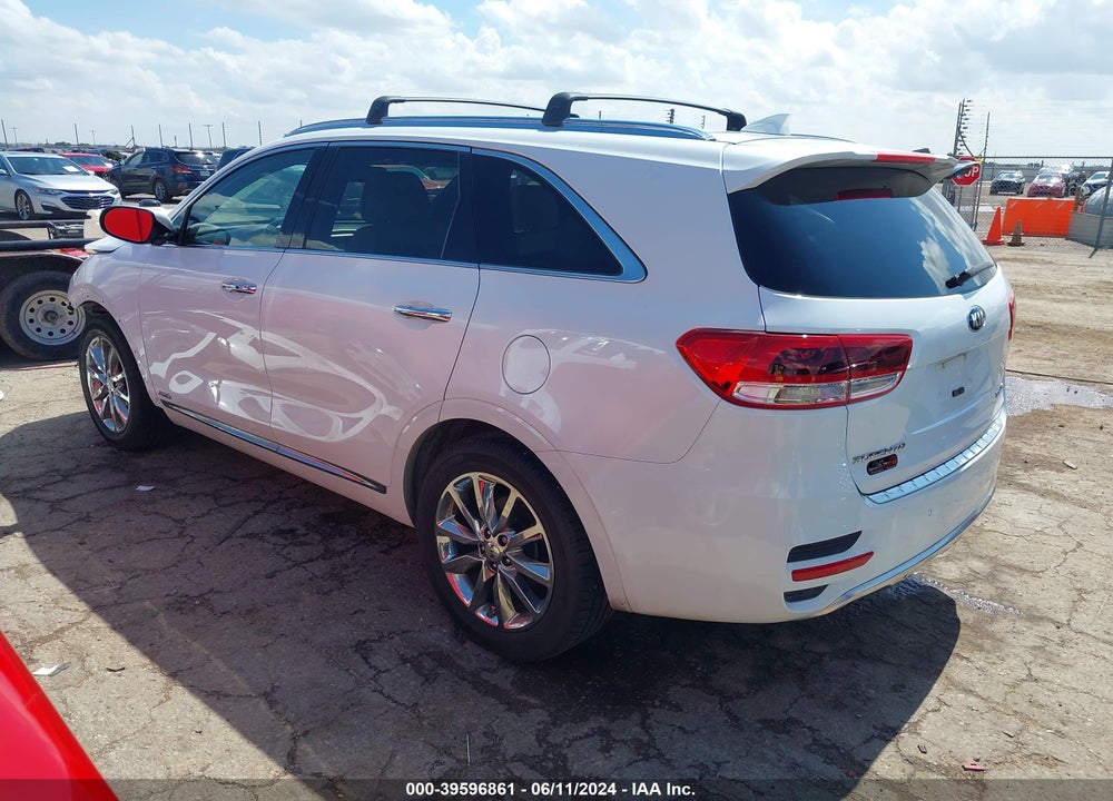 2016 KIA SORENTO 3.3L SXL VIN: 5XYPKDA57GG141209