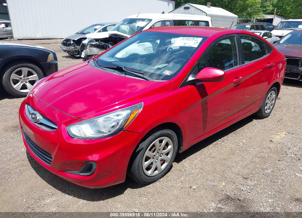 2013 HYUNDAI ACCENT GLS VIN: KMHCT4AE1DU585011