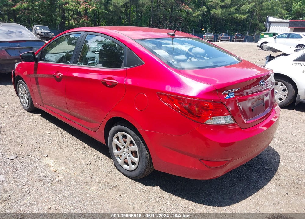 2013 HYUNDAI ACCENT GLS VIN: KMHCT4AE1DU585011