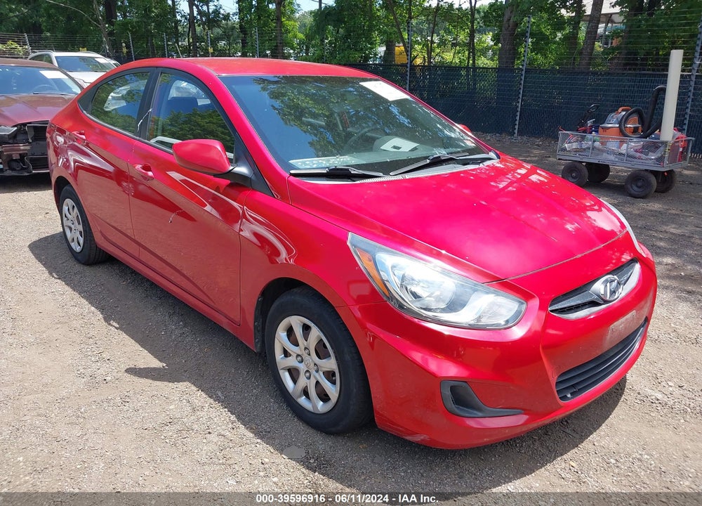 2013 HYUNDAI ACCENT GLS VIN: KMHCT4AE1DU585011