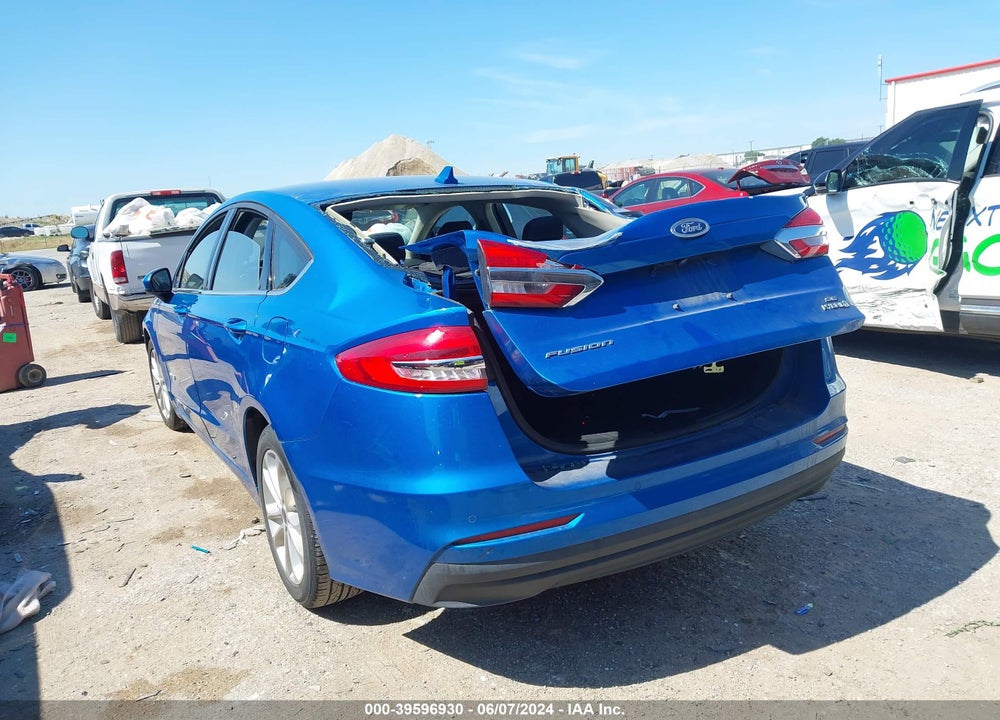 2019 FORD FUSION HYBRID SE VIN: 3FA6P0LU6KR167802